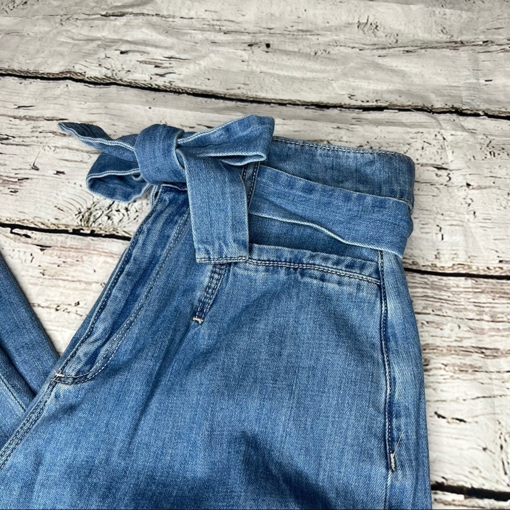 NWT Paige Nellie Self Belt Seaming Madison Jeans Size 28 - Picture 7 of 8